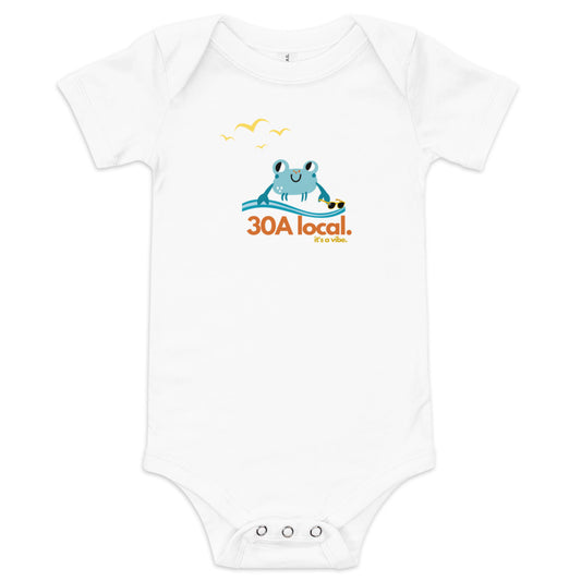 Tiny Ones: 30ABaby Crab Onesie