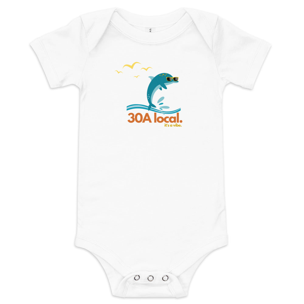 Tiny Ones: 30ABaby Dolphin Onesie