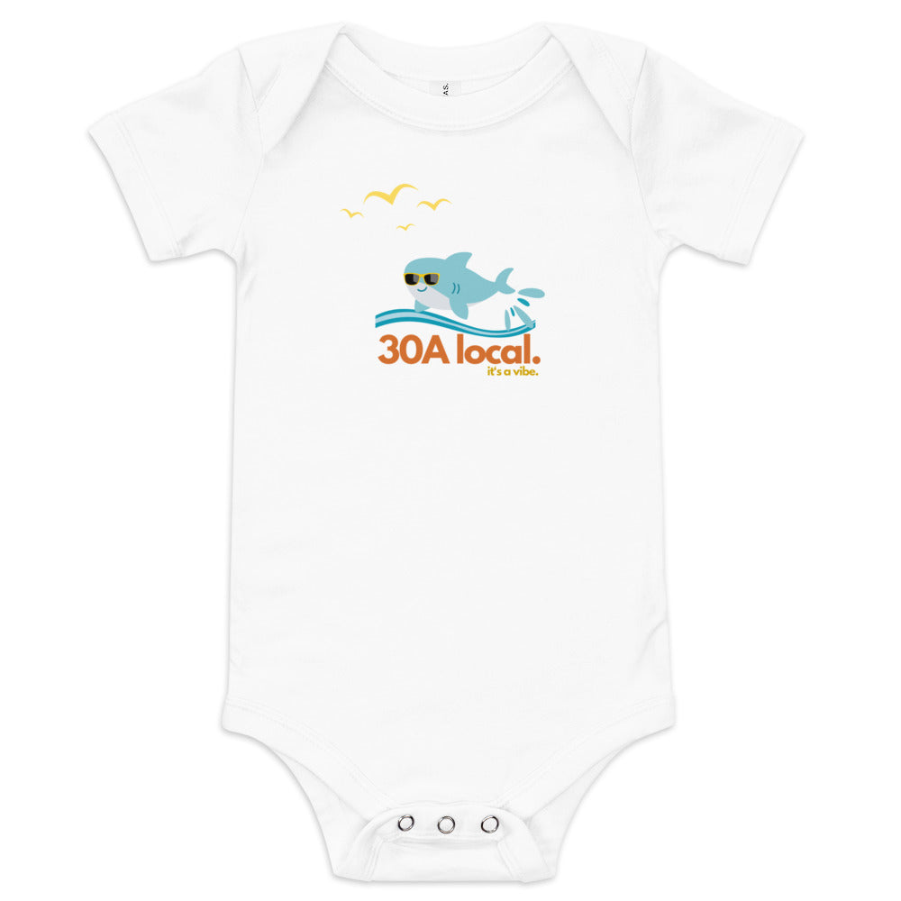 Tiny Ones: 30ABaby Shark Onesie