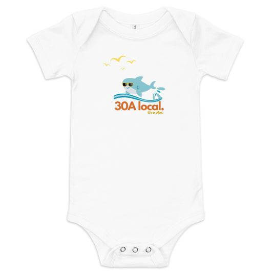 Tiny Ones: 30ABaby Shark Onesie