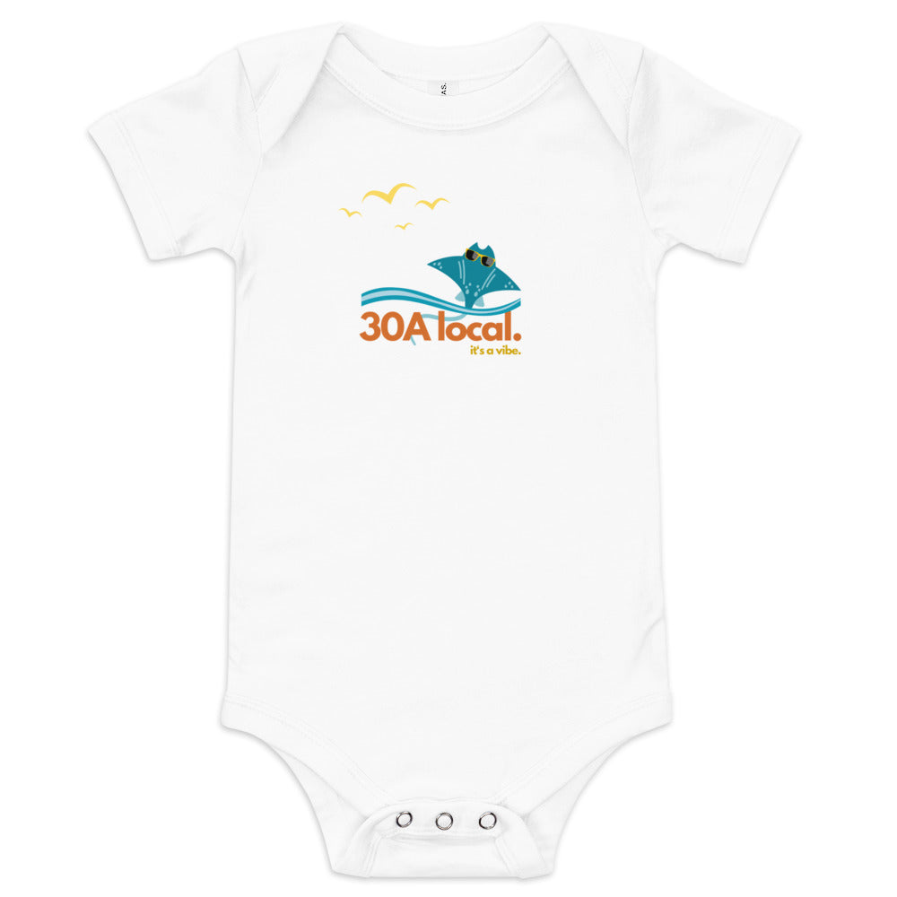 Tiny Ones: 30ABaby Ray Onesie