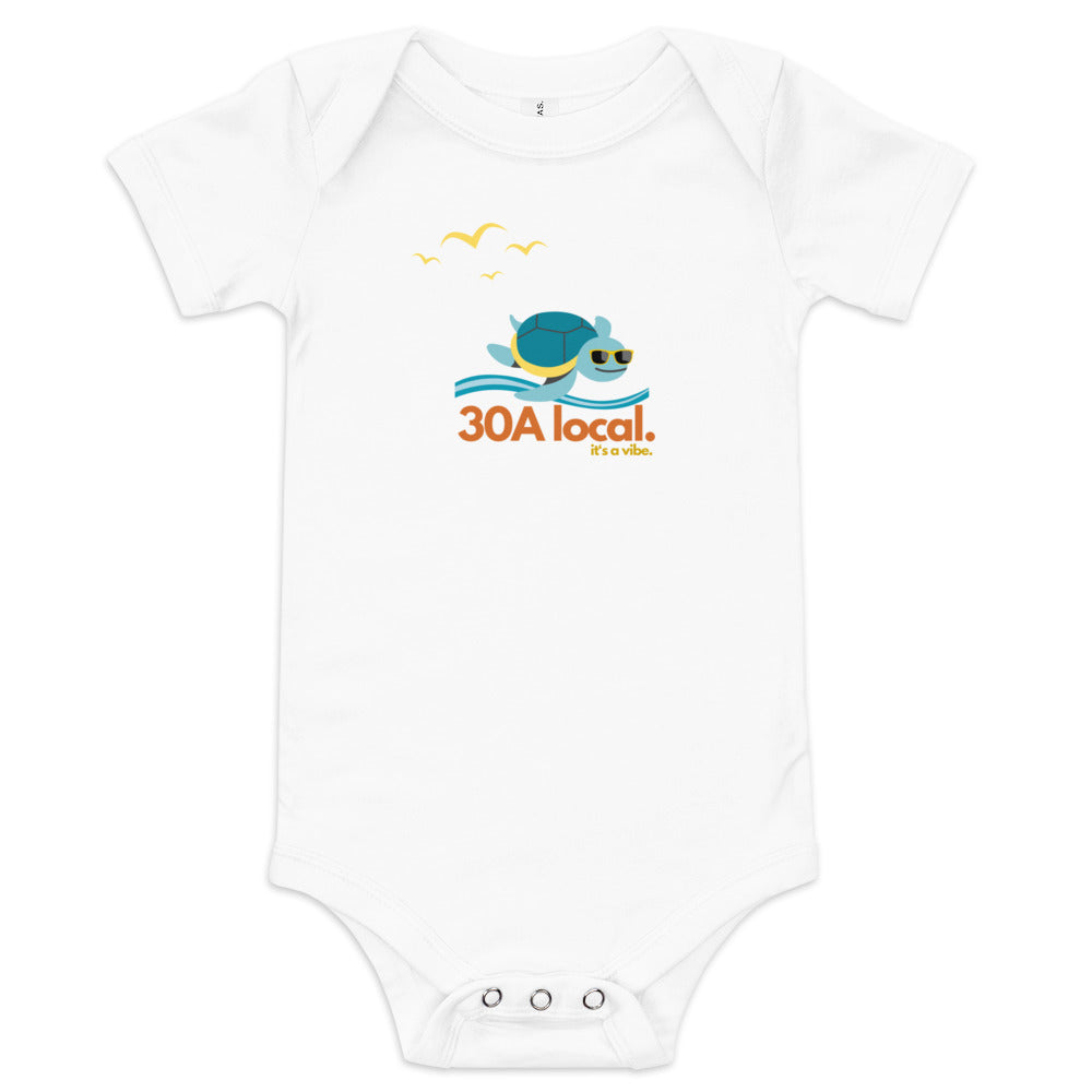 Tiny Ones: 30ABaby Turtle Onesie