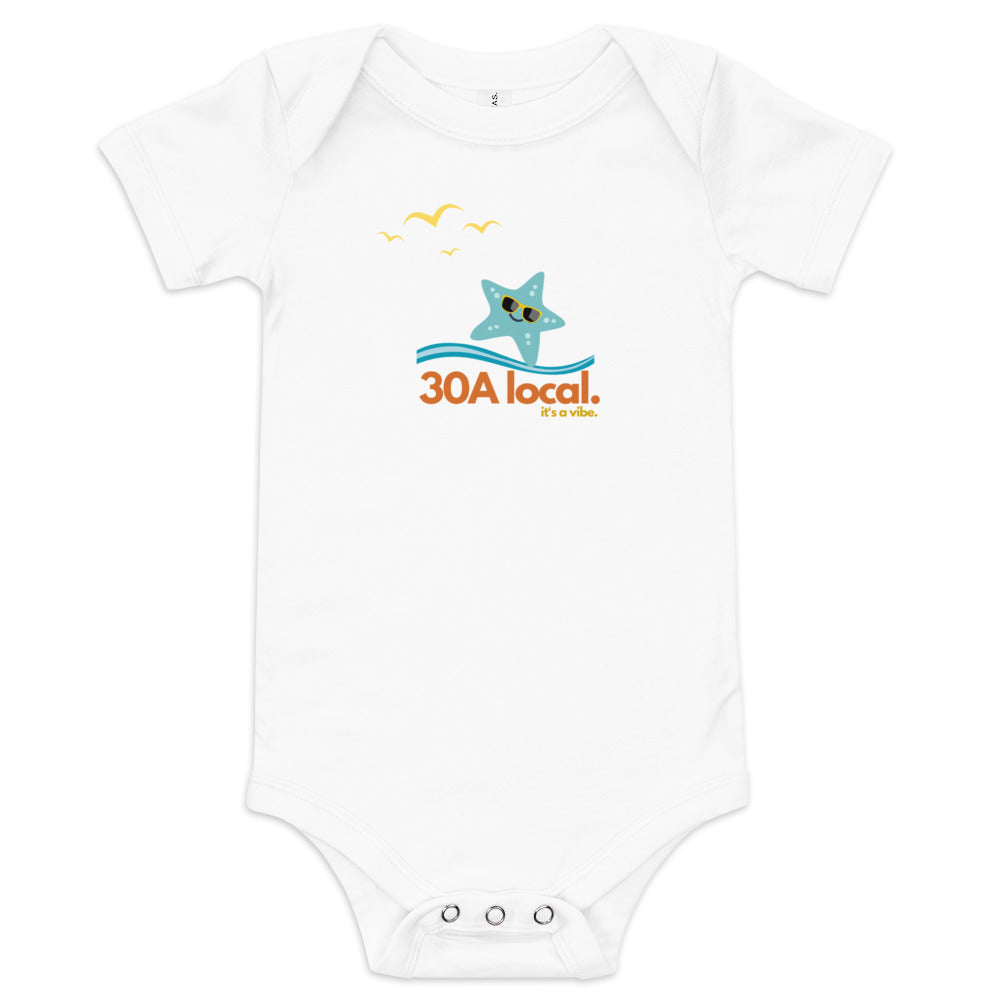 Tiny Ones: 30ABaby Starfish Onesie