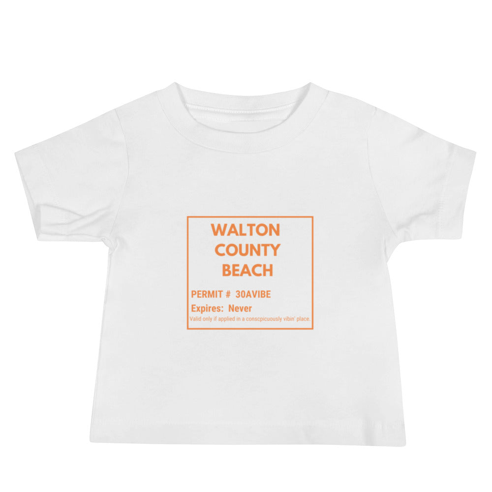 30A permission to vibe (amber):  toddler tee