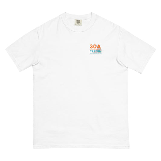 30A Permission To Vibe: Permit On Back, Heavier Weight Shirt (trial product)