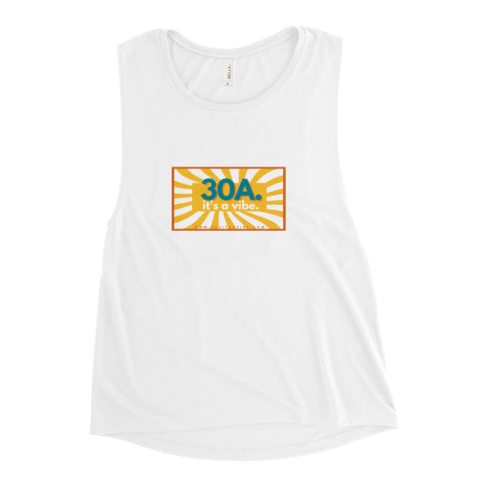 30A Vintage Vibe Ladies Muscle Tank